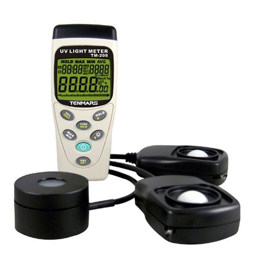 Солнечный люксметр - 40 - 400 000 Lux | TM-208 - Tenmars Electronics - цифровой