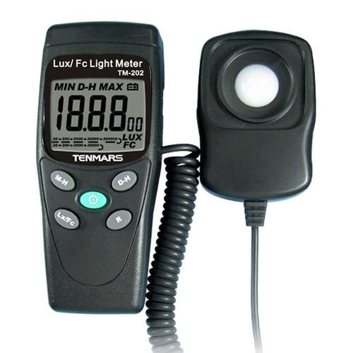Цифровой люксметр - 20 - 200 000 Lux | TM-202 - Tenmars Electronics