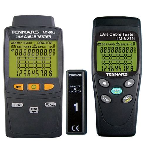 Тестер для сети - TM901N, TM-902 - Tenmars Electronics - для компьютерных сетей (LAN)
