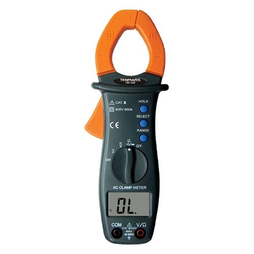 Цифровой мультиметр-зажим - 600 A | TM-16E - Tenmars Electronics - переносной / AC / с автоматической сменой гаммы