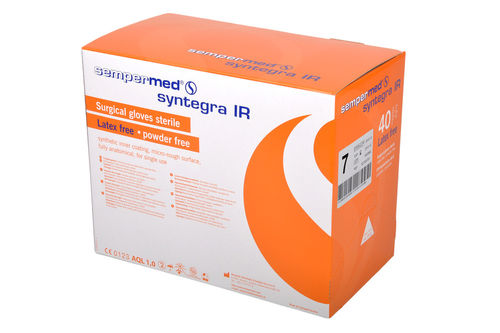 Перчатки для лаборатории - syntegra IR - Sempermed - от химических воздействий / синтетическая / из латекса