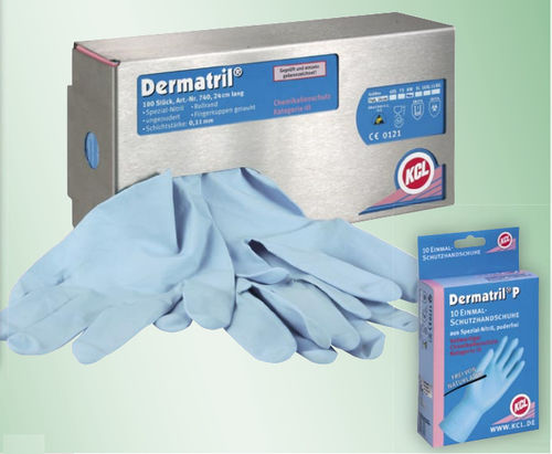 Перчатки для лаборатории - Dermatril® L 741 - Kächele Cama Latex - для пищевой промышленности / для фармацевтической промышленности / для химической промышленности