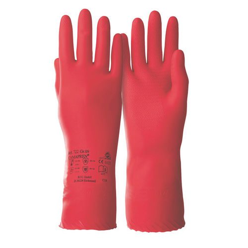 Перчатки для лаборатории - Camapren® 722 - Kächele Cama Latex - для автомобилестроения / для химической промышленности / от химических воздействий