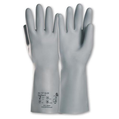Перчатки для лаборатории - Nitopren® 717 - Kächele Cama Latex - для фармацевтической промышленности / для химической промышленности / от химических воздействий