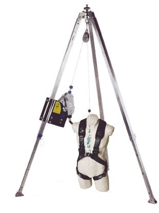 Тренога для обеспечения безопасности - EN 360, EN 1496 | TPA-53 - Cresto Safety - с защитой от падения