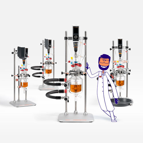 Реактор со смесительным резервуаром - Reactor-Ready™ Flex - Radleys - для лабораторий / для процесса / модульный