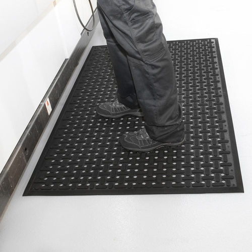Коврик снимающий усталость - KM01000 series - COBA Europe Ltd - противоскользящий / из нитрильного каучука / черный