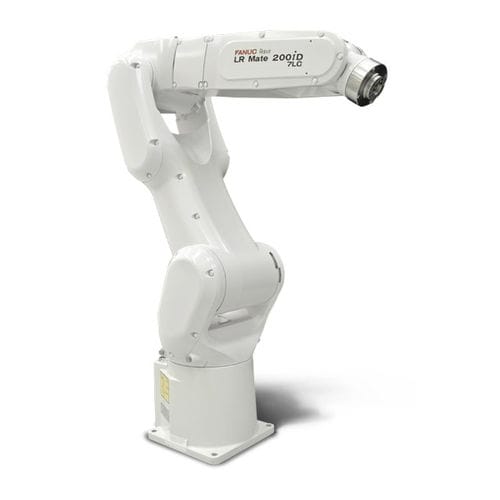 Шарнирный робот - LR Mate 200iD/7LC - FANUC Europe Corporation - 6 осей / для разгрузочно-погрузочных работ / напольный