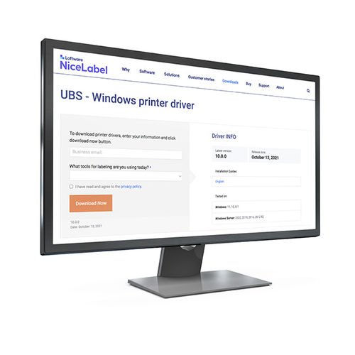 Программное обеспечение для управления данными - UBS & NiceLabel - UBS United Barcode Systems - для управления / для этикетирования / разработки этикеток со штрих-кодом