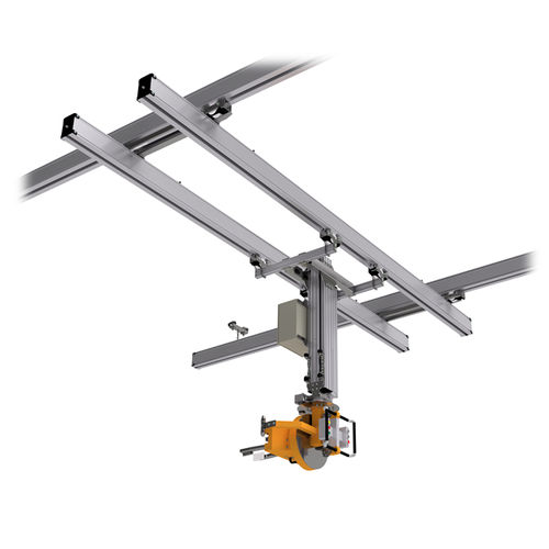 Манипулятор ось подъема - Z-LP series - ZASCHE handling GmbH - пневматический / для погрузно-разгрузочных работ / подвесной на направляющей