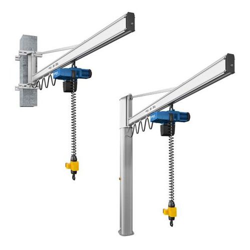 Поворотный кран на стойке - ZASCHE handling GmbH - настенный / из алюминия
