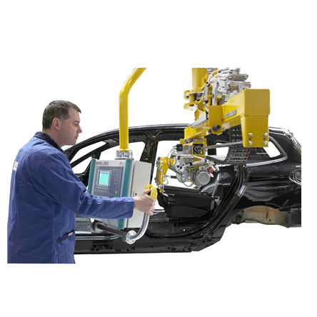 Полуавтоматический манипулятор - ZASCHE handling GmbH - для позиционирования / для погрузно-разгрузочных работ