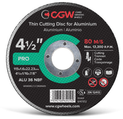 Режущий круг для алюминия - ALU series - Camel Grinding Wheels - из оксида алюминия / для ручного заточного станка