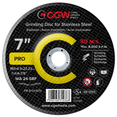 Абразивный круг с оксидом алюминия - Camel Grinding Wheels - для выпрямления / для нержавеющей стали