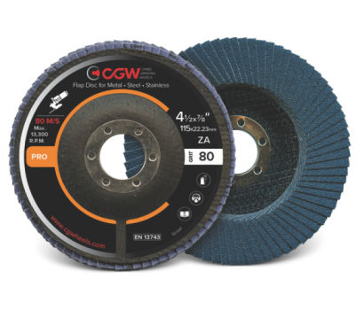 Лепестковый шлифовальный диск с покрытием из циркония - Camel Grinding Wheels - для отделки / для нержавеющей стали