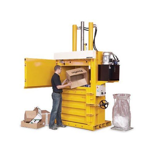 Упаковочный пресс для картона - B50 - Bramidan Balers - для пластмассы / вертикальный / с фронтальной загрузкой