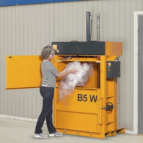Упаковочный пресс для картона - B5 Wide - Bramidan Balers - для бумаги / для пластмассы / вертикальный