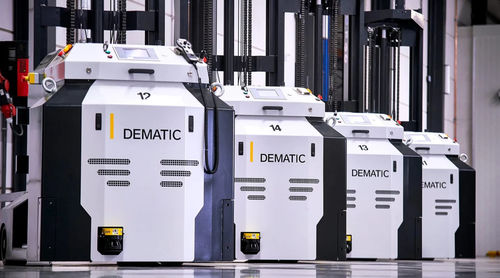 Вилочный погрузчик с противовесом - DEMATIC - электрический / AGV / для загрузки