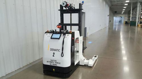 Транспортная AGV - DEMATIC - для поддонов / для складов / подъемная тележка