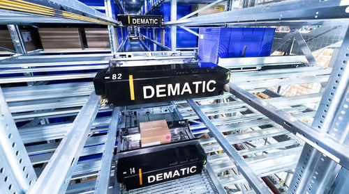 Складской стеллаж с системой шаттл - Multishuttle® - DEMATIC