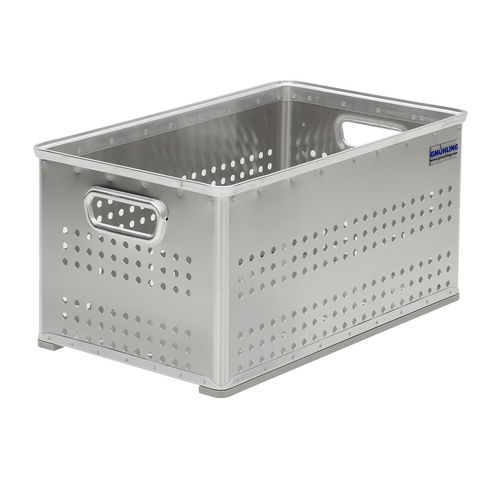 Ящик из алюминия - G®-STACK A 113 / A 1130 series - Gmöhling Transportgeräte GmbH - для хранения / транспортный / промышленный