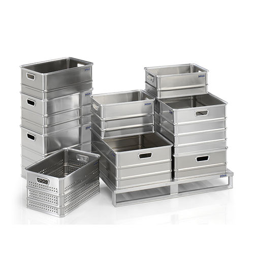 Ящик из алюминия - G®-CRATE A 152 series - Gmöhling Transportgeräte GmbH - для хранения / транспортный / промышленный