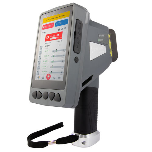 Железный анализатор - SPECTRO xSORt XHH04 - SPECTRO Analytical Instruments - для твердых веществ / серебряный / для металла