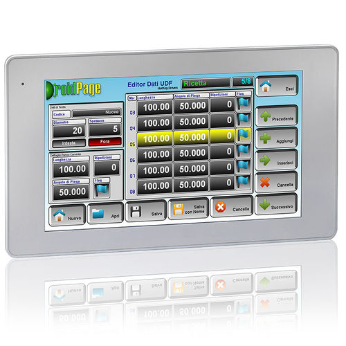 ЧМИ с сенсорным экраном - HMIS12 - Sipro srl - встраиваемый / 1280x800 / Android 7.1