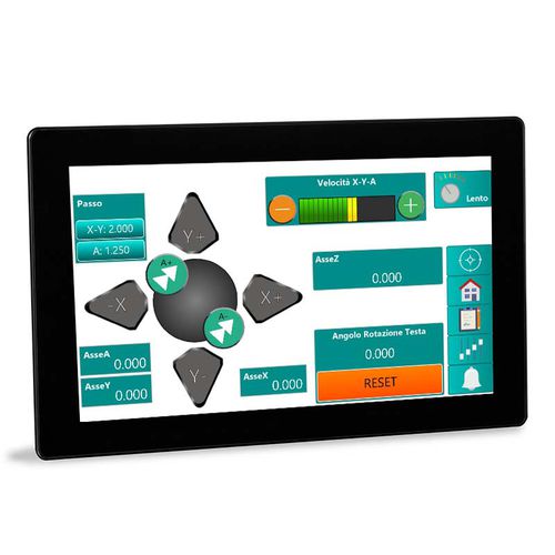 Монитор для интерфейса HMI - MTFT15-W - Sipro srl - TFT-LCD / с емкостным сенсорным экраном / промышленный