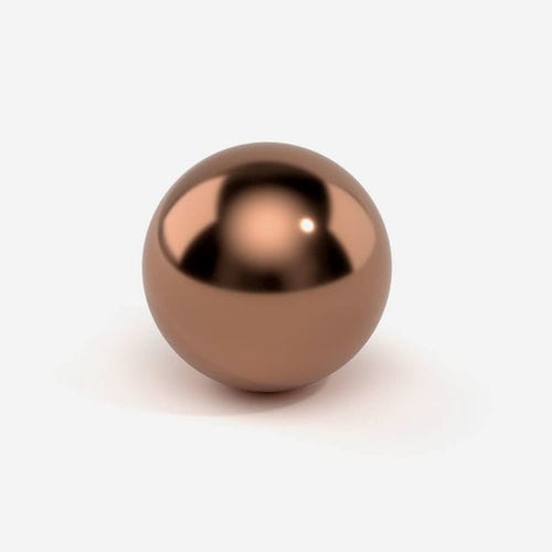 Шарик из бронзы - RGPBALLS Srl - для подшипника / для затворного клапана