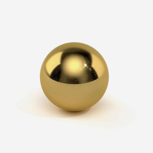 Шарик из латуни - RGPBALLS Srl - для затворного клапана / для нефтехимической промышленности