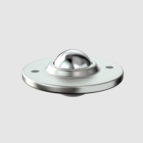 Шариковая опора из нержавеющей стали - SPS DV - RGPBALLS Srl - из стали / с цилиндрическим основанием