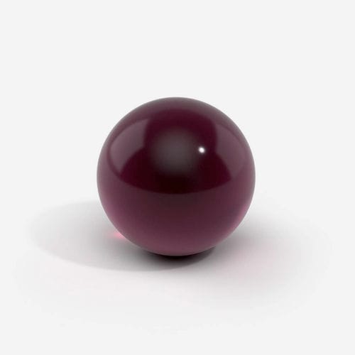 Шарик из керамики - RGPBALLS Srl - из кристалла / из оксида алюминия / для подшипника