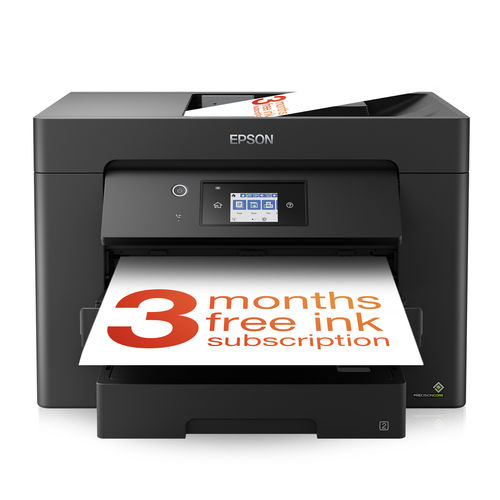 Принтер со струйной печатью - WorkForce WF-78 series  - EPSON Europe - для письменного стола / 4-цветный / монохромный