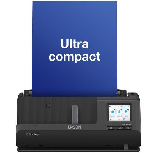 Сенсорный сканер для документов - ES-C380W - EPSON Europe - цветной / беспроводной / компактный