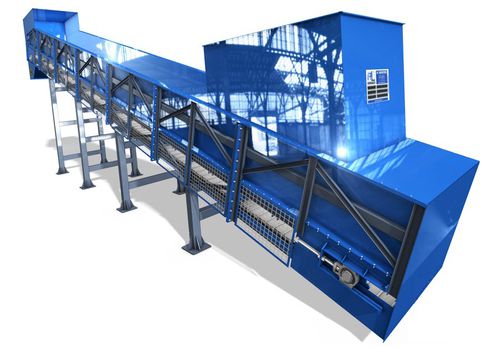 Ленточный конвейер - T200 - AL Industrie - горизонтальный / наклонный / транспортный