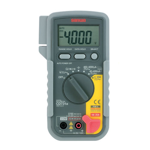 Цифровой мультиметр - PC7000 - Sanwa Electric Instrument - переносной / 1000 В / 10 A