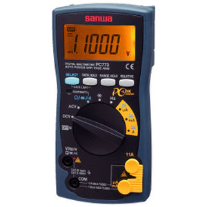Цифровой мультиметр - PC773 - Sanwa Electric Instrument - переносной / 1000 В / 11 A