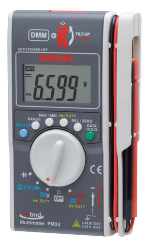 Цифровой мультиметр - PM33a - Sanwa Electric Instrument - карманный / переносной / 600 В