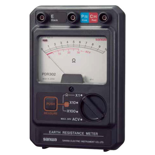 Тестер сопротивления заземления - PDR302 - Sanwa Electric Instrument - массовый / для детектора / аналоговый