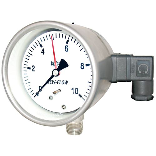Манометр со шкалой - PIS5000    - Golden Mountain Enterprise - резьбовой / NPT 1/2 / из стекла