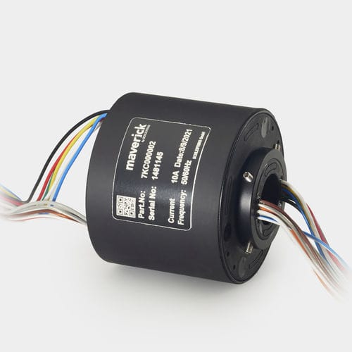 Вращающийся коллектор с полой осью - 7KC000002 - SCHLEIFRING GmbH - для медицинского оборудования / для ротационного стола / для упаковки