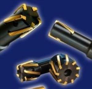 Фрезер два размера - spiral - Carmex Precision Tools - с пластинами / для нарезания резьбы