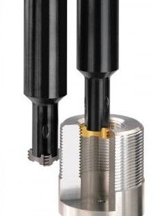 Фрезер с пластинами - CMT - Carmex Precision Tools - для нарезания резьбы / для Т-образных пазов / с цилиндрическим хвостовиком