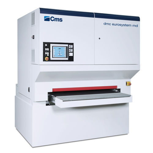 Станок для удаления заусенцев для отделки - dmc eurosystem md - CMS S.p.A. - ленточный / углового стеллажа / для металлических деталей