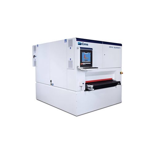 Станок для удаления заусенцев для отделки - dmc metal system - CMS S.p.A. - ленточный / углового стеллажа / для металлических деталей