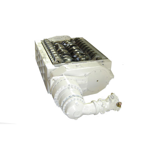 Первичный измельчитель - H500/2R - ERDWICH Zerkleinerungs-Systeme GmbH - с 2 валами / металлический / для отходов