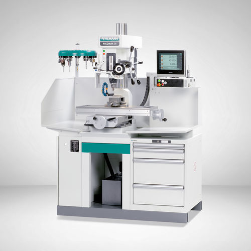 Вертикальный сверлильно-фаскосъемный станок - PICOMAX&reg; 21-D - FEHLMANN - 3 оси / компактный / нарезание резьбы