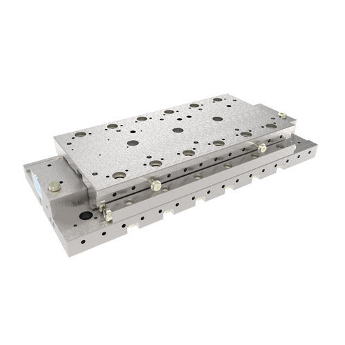 Низковакуумный координатный стол - LA92-40-LM-L - Steinmeyer Mechatronik GmbH - линейный / механизированный / 1 ось