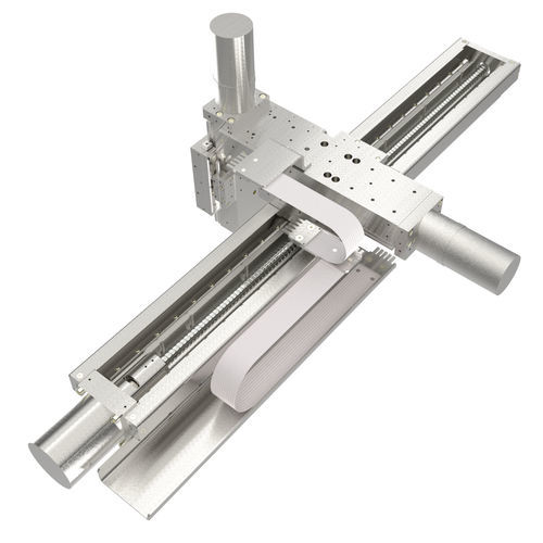 Система позиционирования под высоким вакуумом - LA80-2LA95 - Steinmeyer Mechatronik GmbH - многоосная / 3 оси / XY
